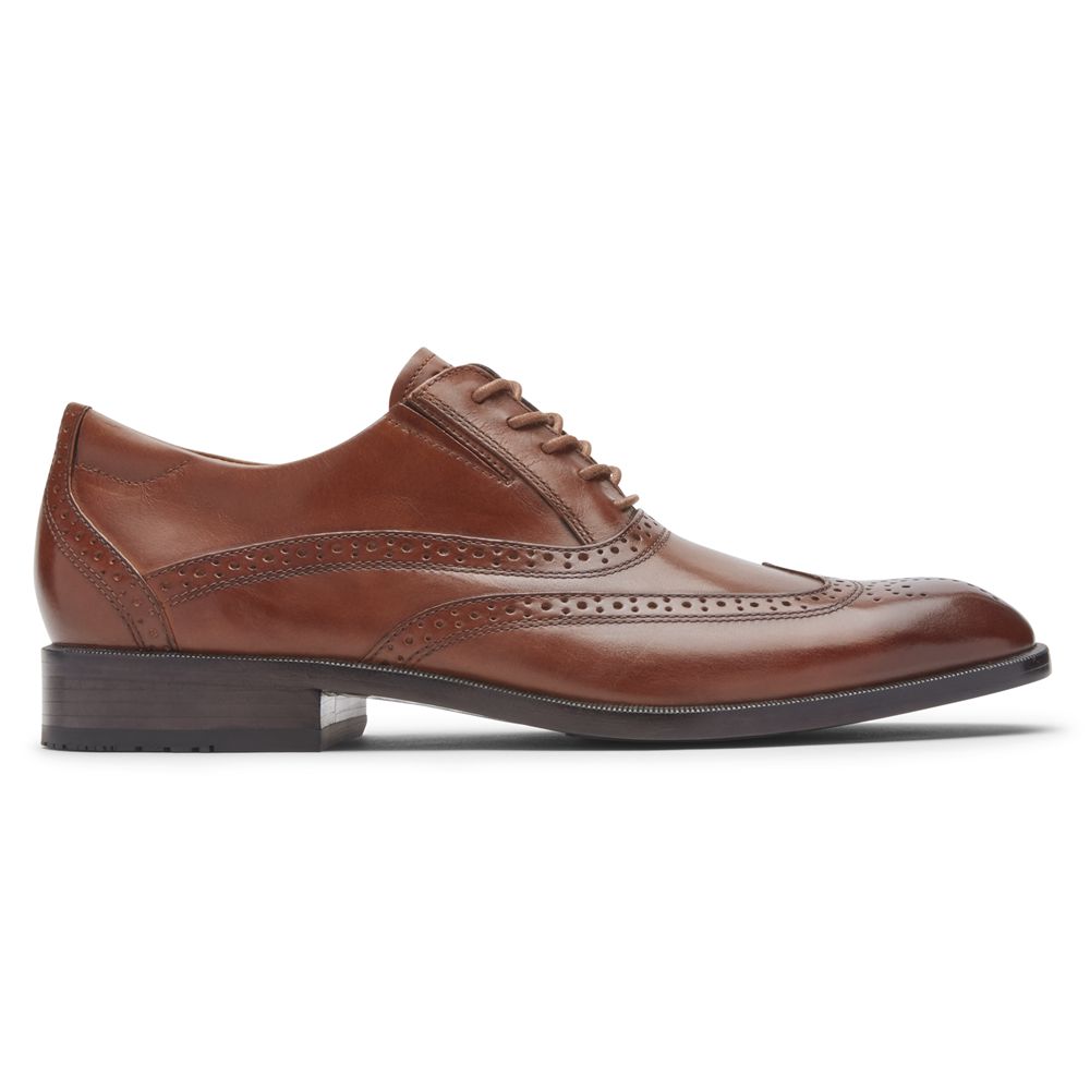 Pantofi Oxford Barbati Rockport Total Motion Office Wingtip Maro - Romania 5081-XWPGA